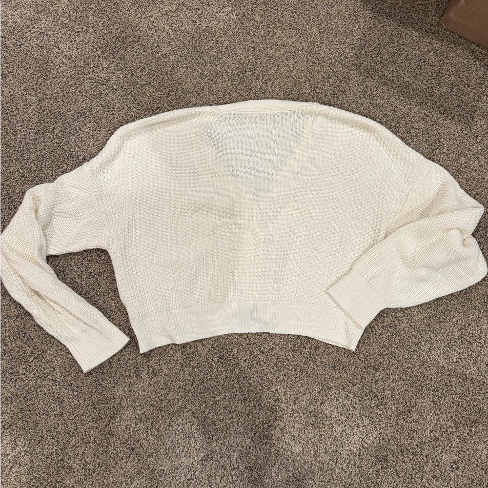 Urban Outfitters Cream Button-Up Cardigan - Picture 3 of 3